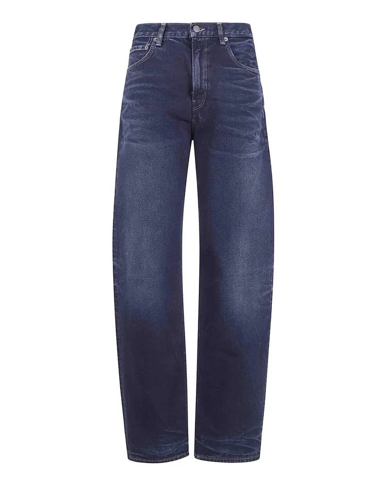 Haikure Straight Leg Jeans - Blau Blau