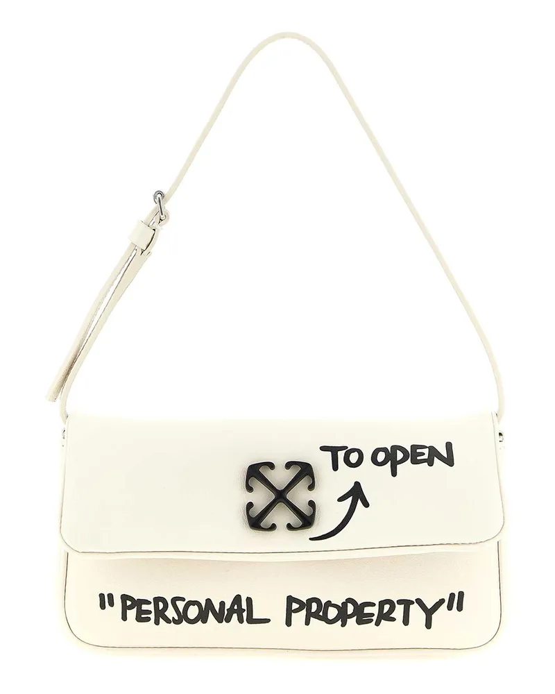 OFF-WHITE Schultertasche - Weiß Weiß
