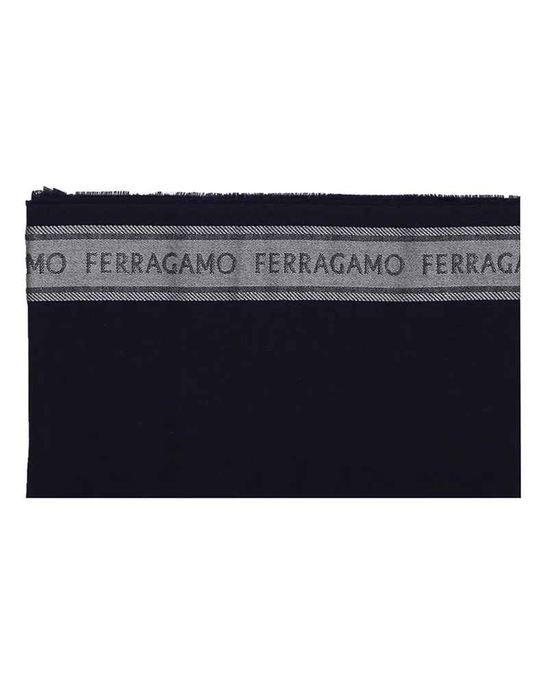 Ferragamo Schal - Blau Blau