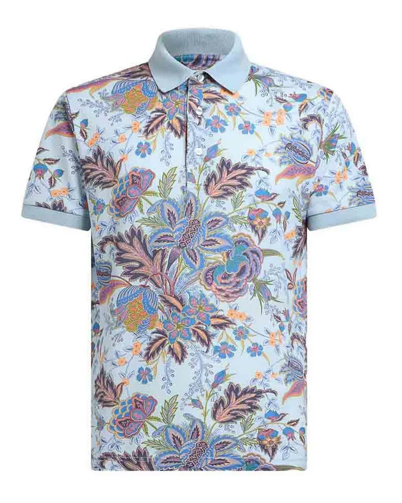 Etro Rundhalspullover - Blau Blau