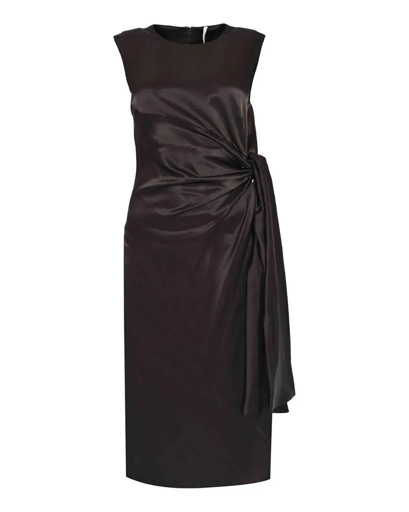 Liviana Conti Knielanges Kleid - Dunkelbraun Dunkelbraun