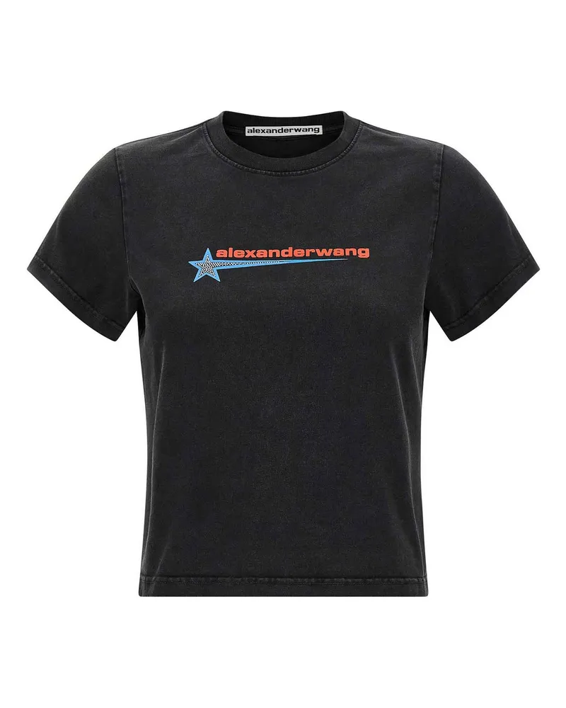 Alexander Wang T-Shirt - Schwarz Schwarz
