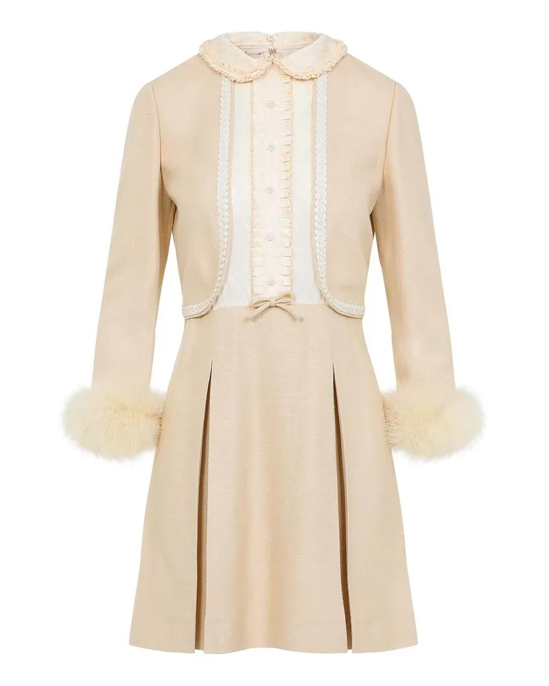 Valentino Garavani Kurzes Kleid - Nude Nude