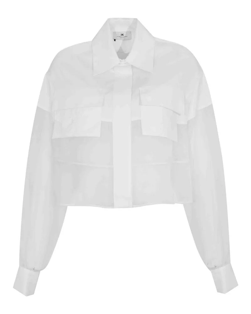 Elisabetta Franchi Hemd - Weiß Weiß