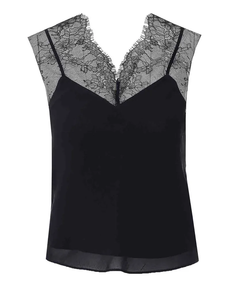 Patrizia Pepe Top - Schwarz Schwarz