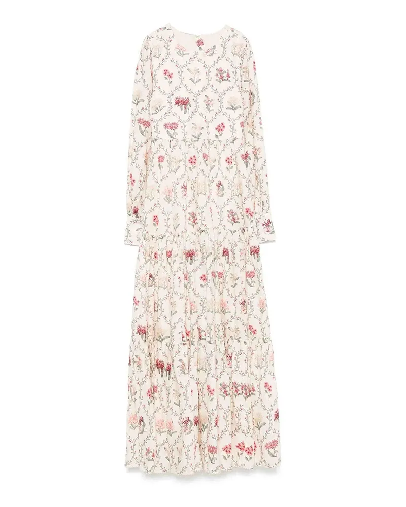 AGUA BENDITA Knielanges Kleid - Blau Nude