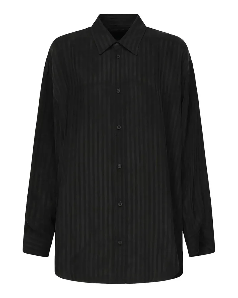 Balenciaga Hemd - Schwarz Schwarz