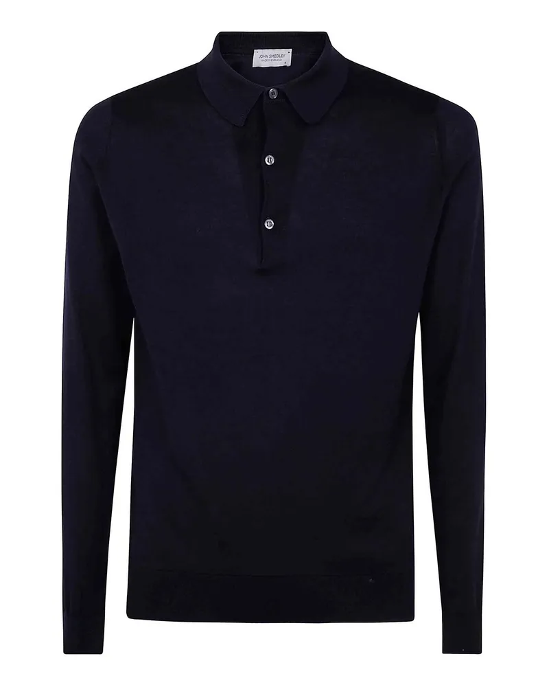 John Smedley Hemd - Blau Blau