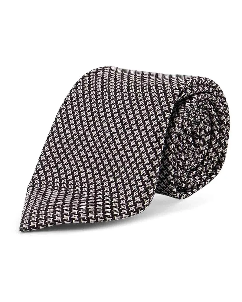 Tom Ford Krawatte - Schwarz Schwarz