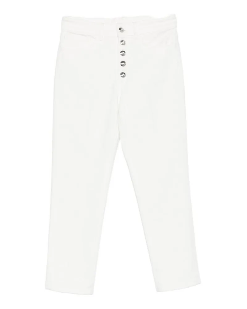 Dondup Straight Leg Jeans - Weiß Weiß