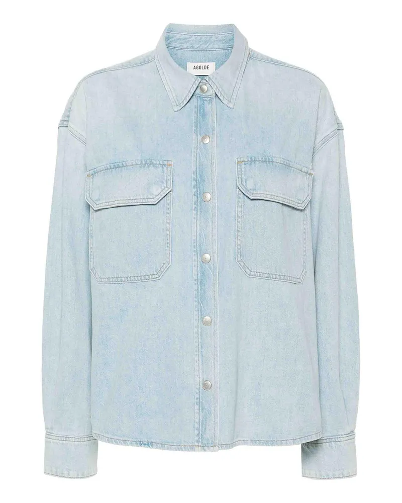 AGOLDE Hemd - Blau Blau
