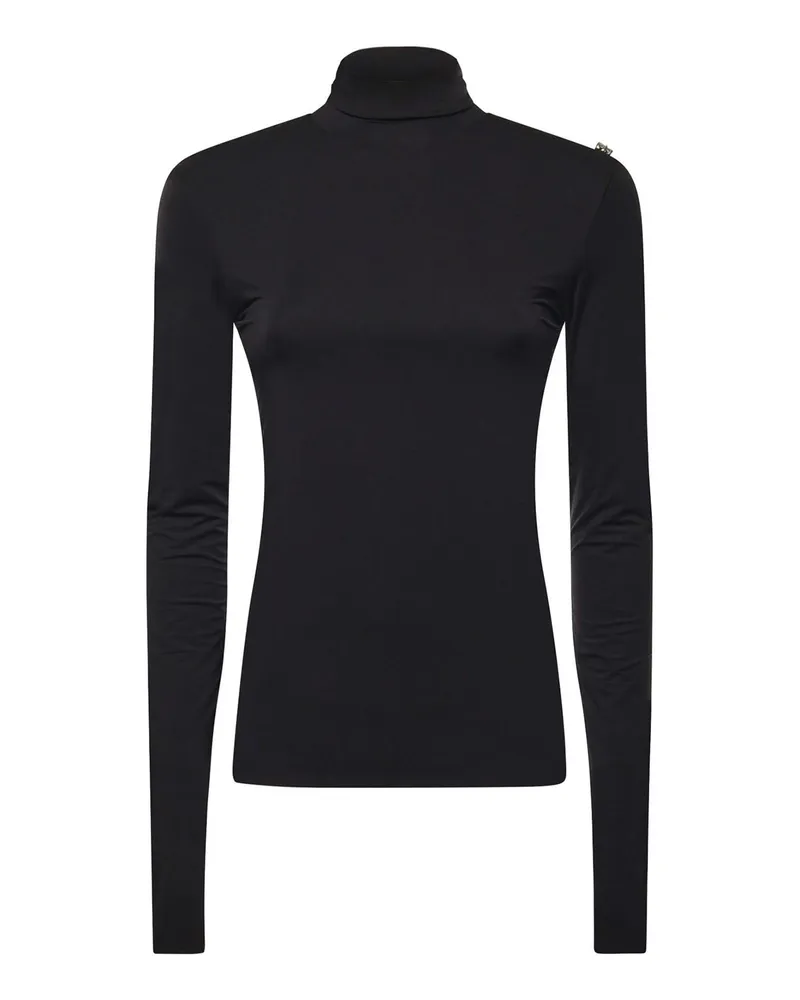 SPORTMAX Rollkragenpullover - Schwarz Schwarz