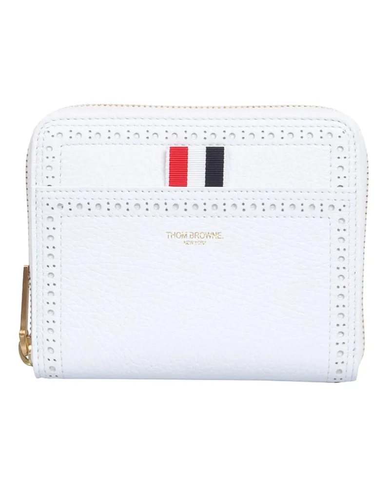 Thom Browne Portemonnaie - Weiß Weiß
