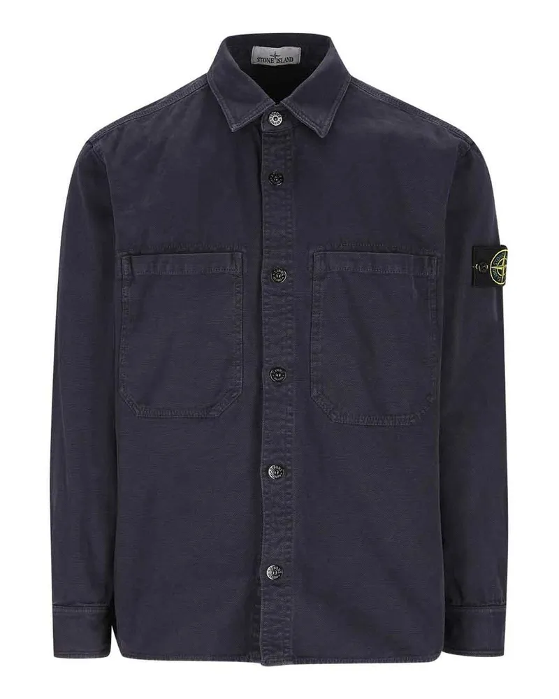 Stone Island Hemd - Blau Blau