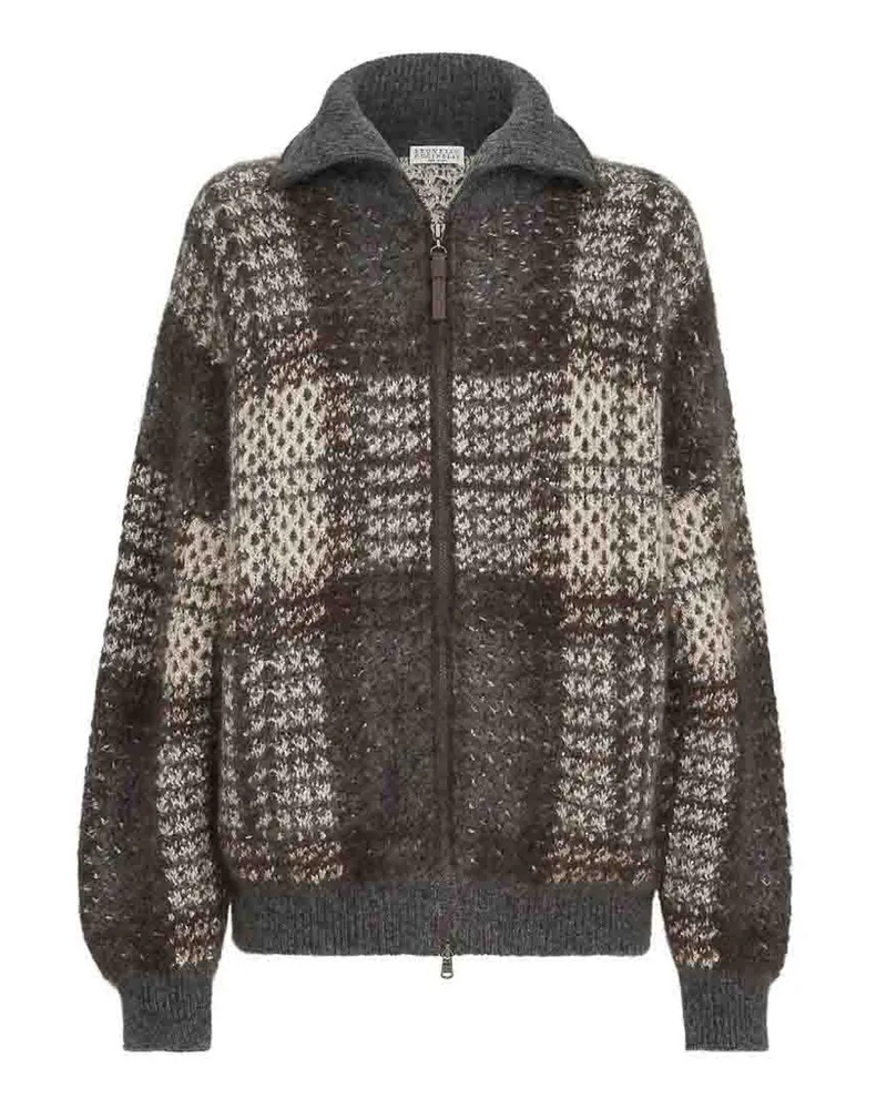 Brunello Cucinelli Rollkragenpullover - Grau Grau