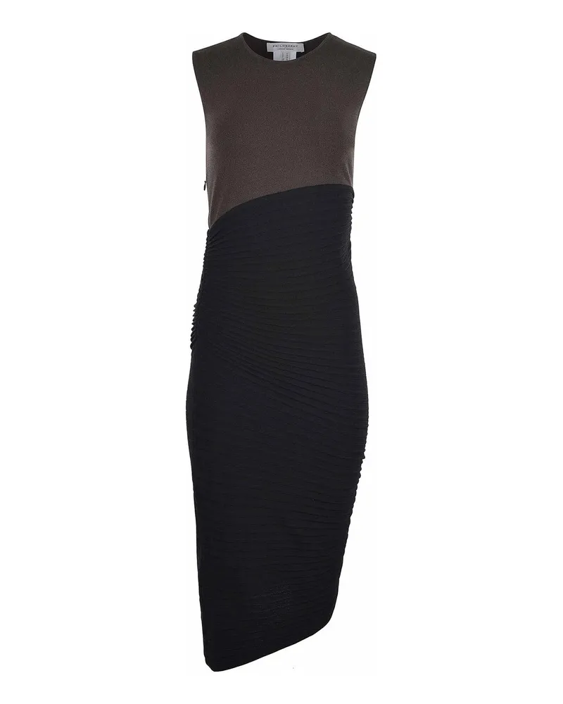 Philosophy Di Lorenzo Serafini Knielanges Kleid - Braun Braun
