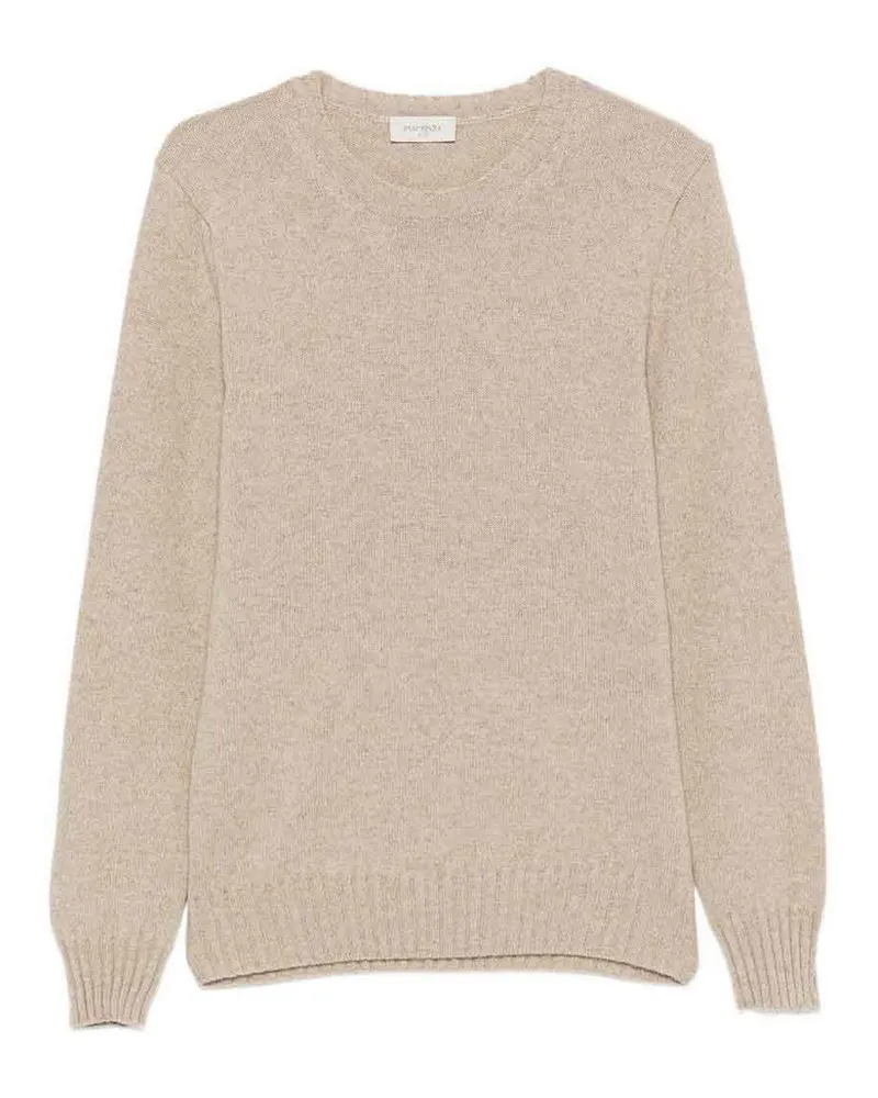Piacenza Cashmere Rundhalspullover - Beige Beige