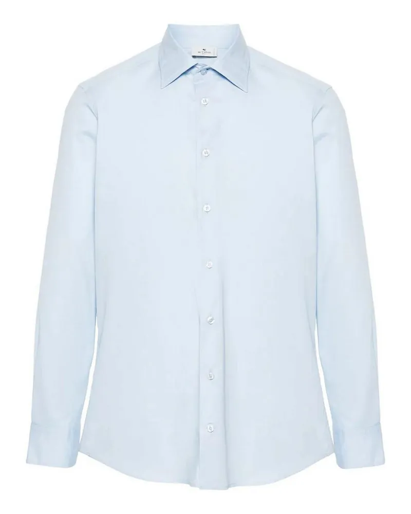 Etro Hemd - Schwarz Hellblau