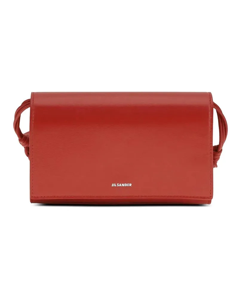 Jil Sander Umhängetasche - Rot Rot