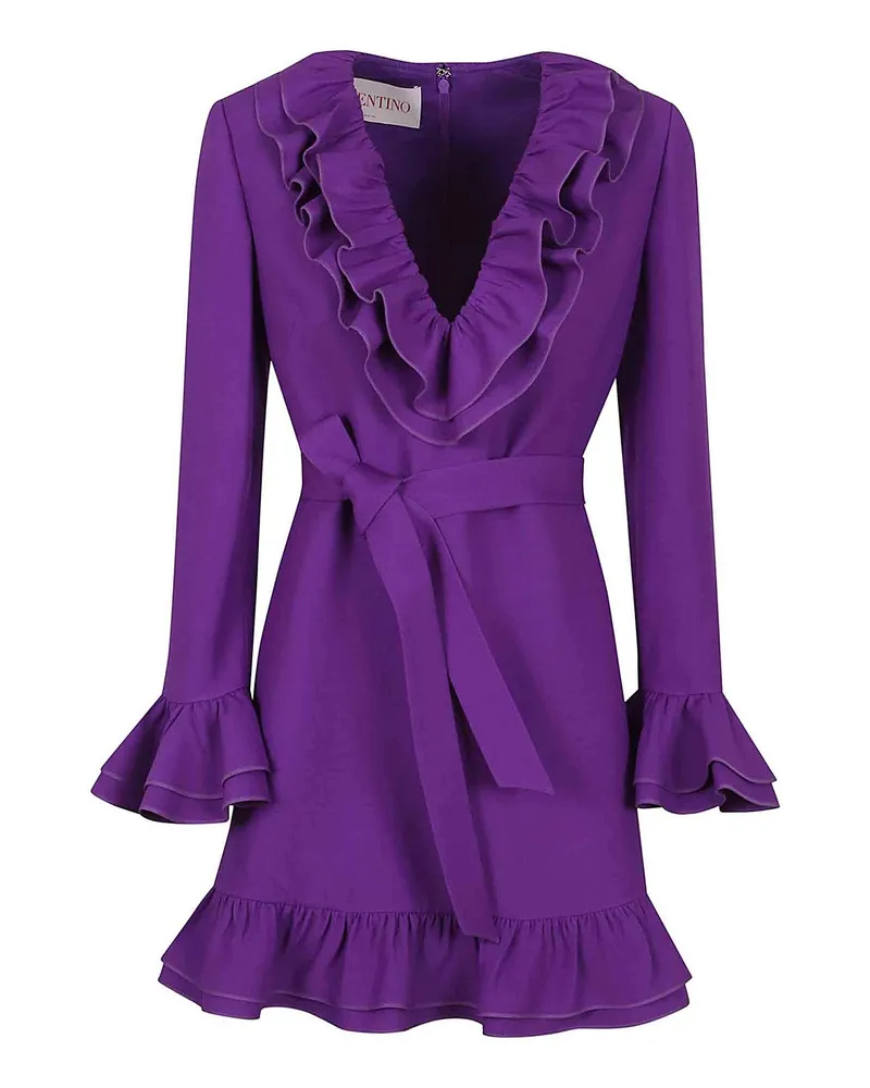 Valentino Garavani Knielanges Kleid - Fuchsia Fuchsia