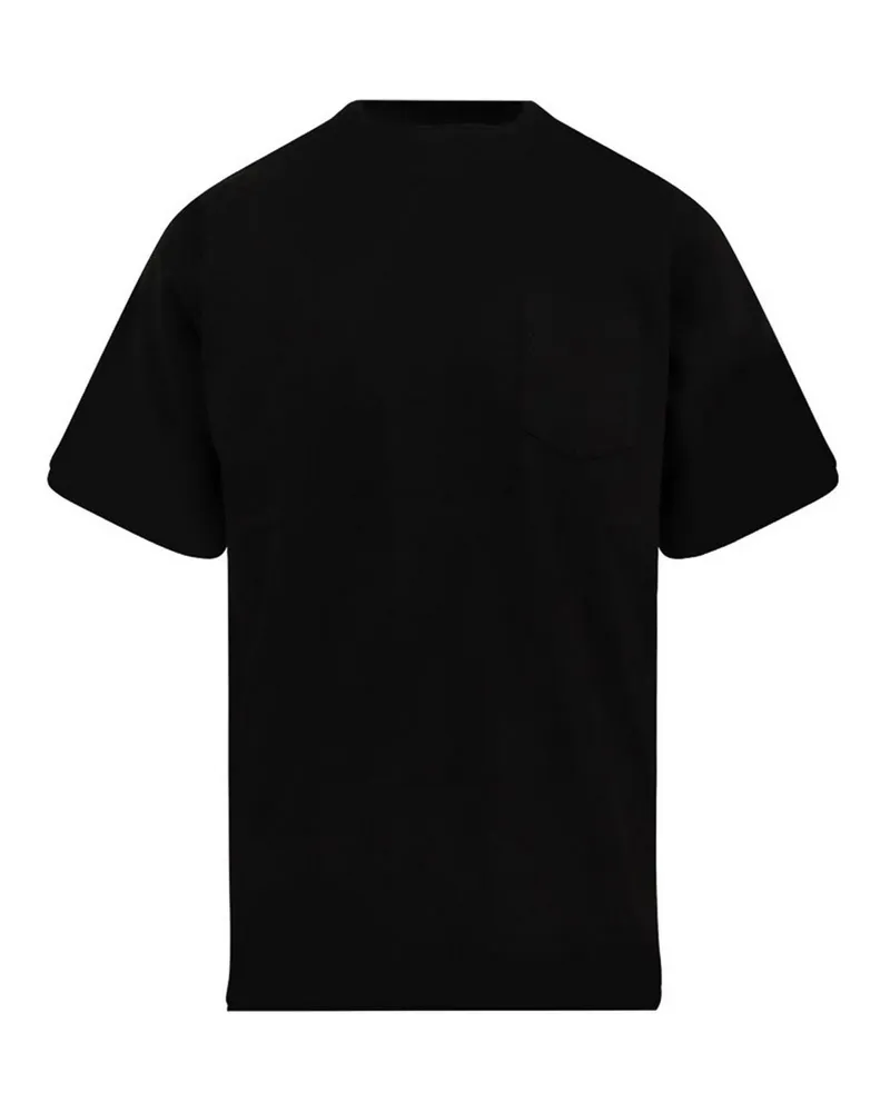 Sacai T-Shirt - Schwarz Schwarz