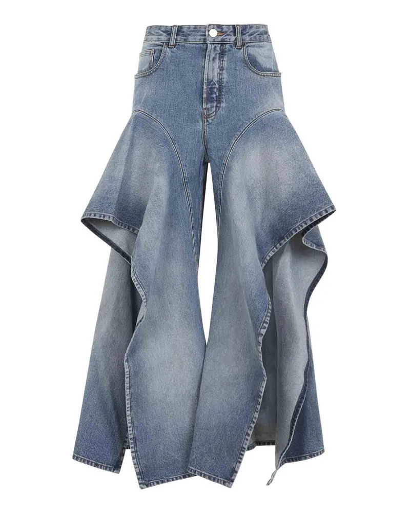 Alaïa Casual Hose - Blau Blau