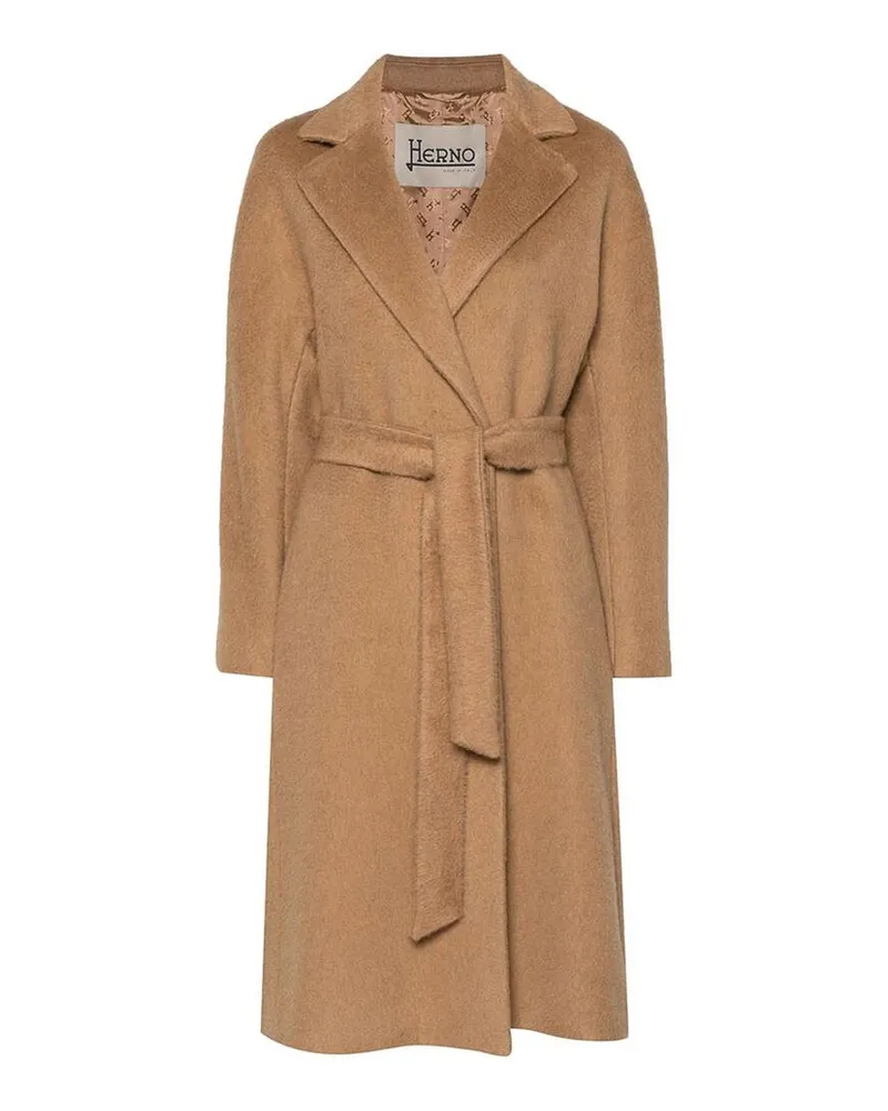 Herno Kurzer Mantel - Camel Camel