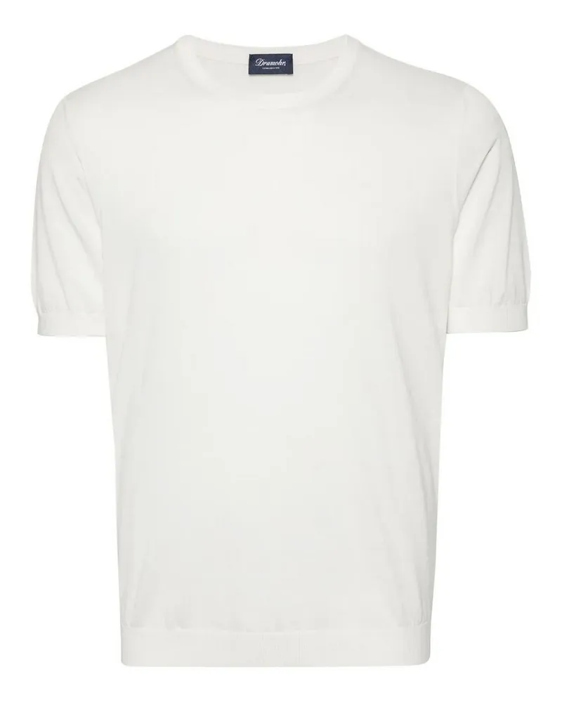 Drumohr  T-Shirt - Weiß Weiß