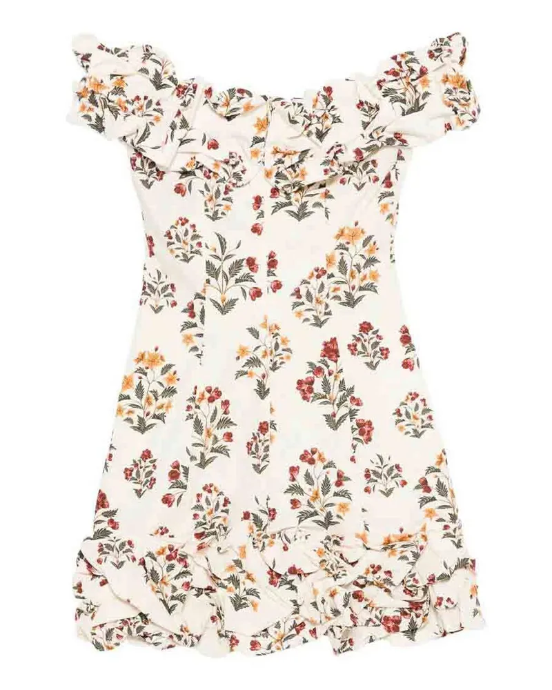 AGUA BENDITA Kurzes Kleid - Creme Creme