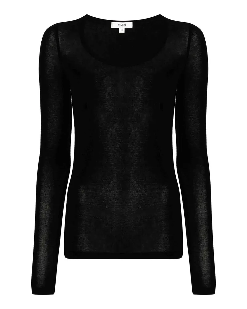 AGOLDE Top - Schwarz Schwarz