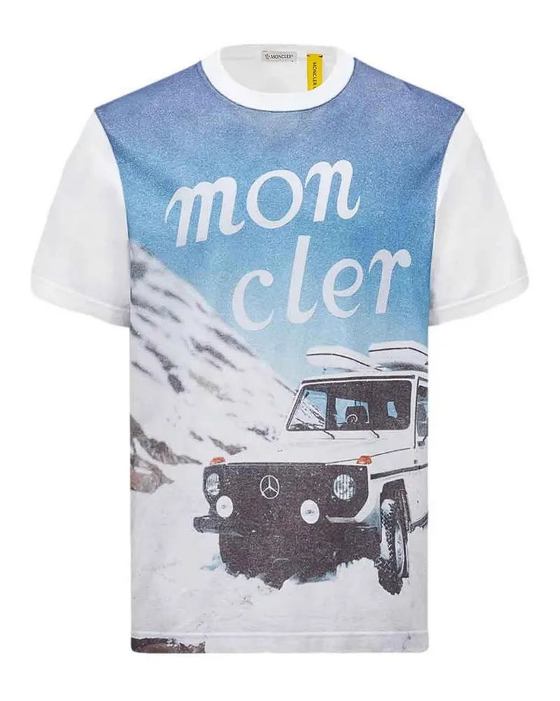 Moncler T-Shirt - Weiß Weiß