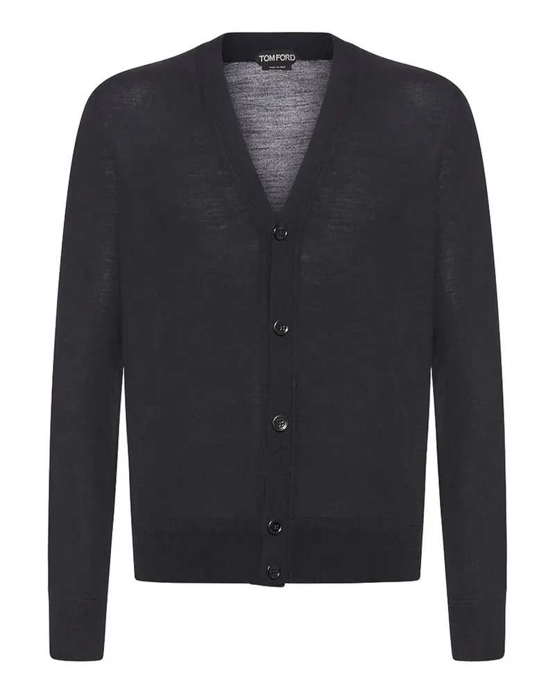 Tom Ford Rundhalspullover - Schwarz Schwarz