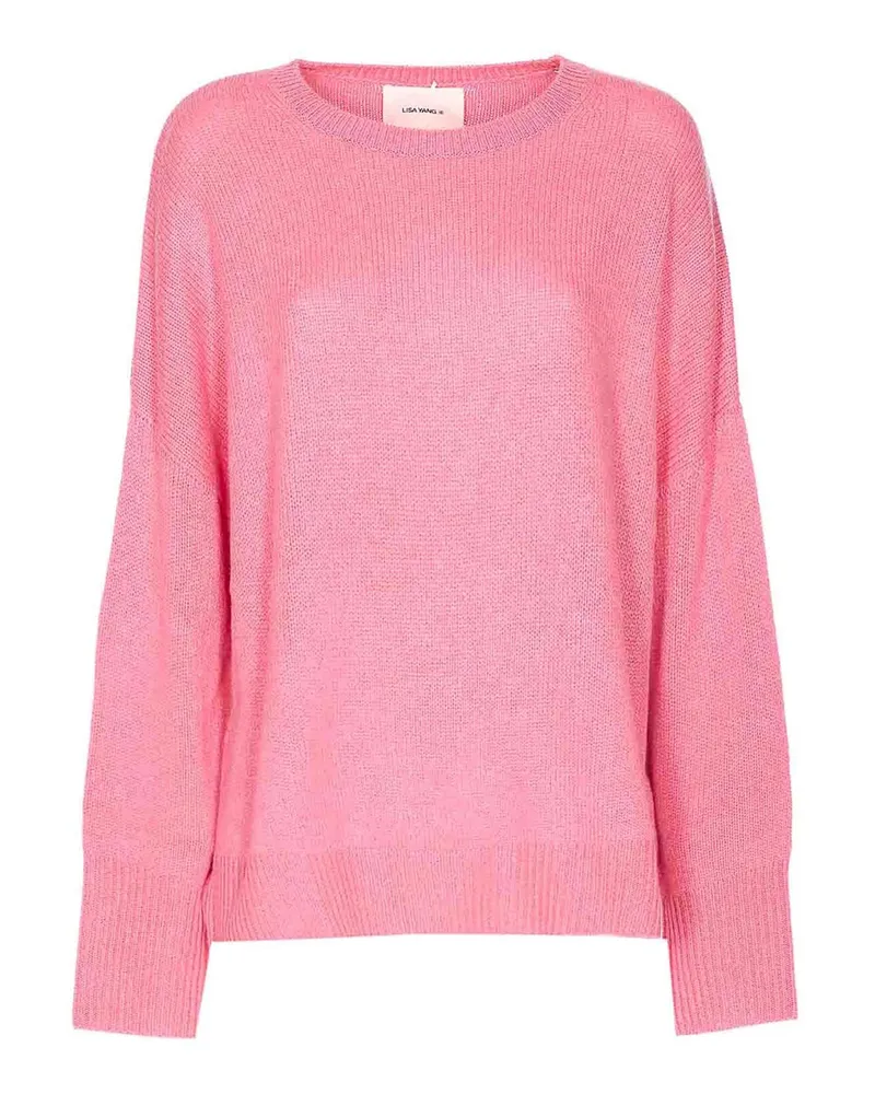 Lisa Yang Rundhalspullover - Nude Nude