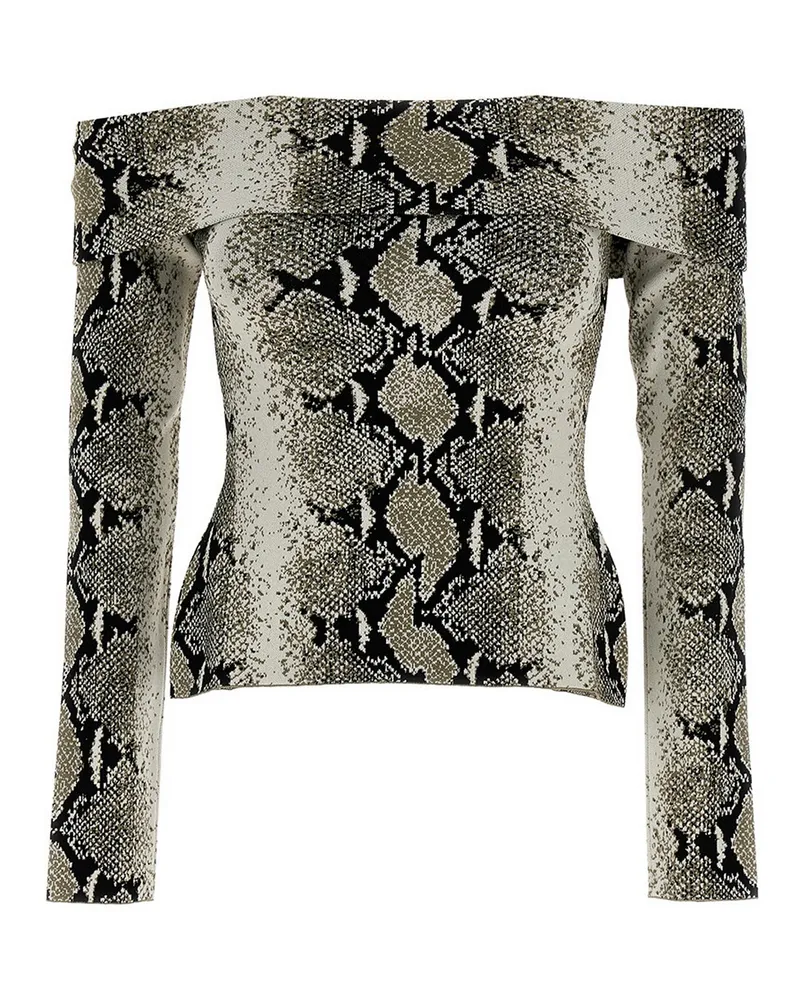 KHAITE Top - Bunt Animal