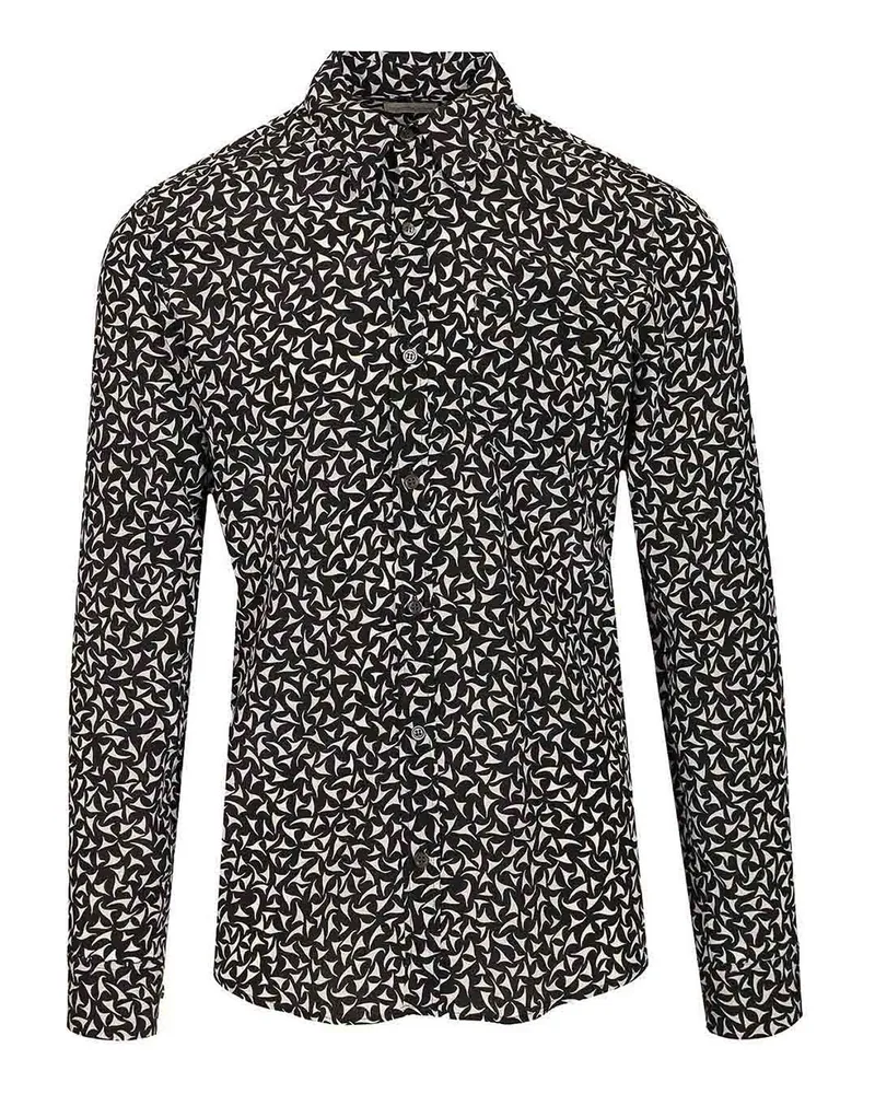 Dries van Noten Hemd - Schwarz Schwarz