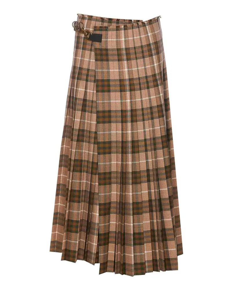 Burberry Midirock - Braun Braun