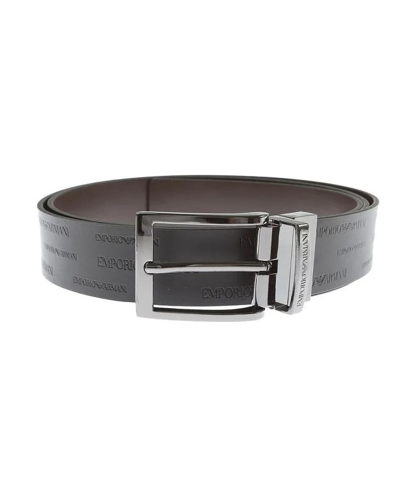 Emporio Armani Gürtel - Schwarz Schwarz