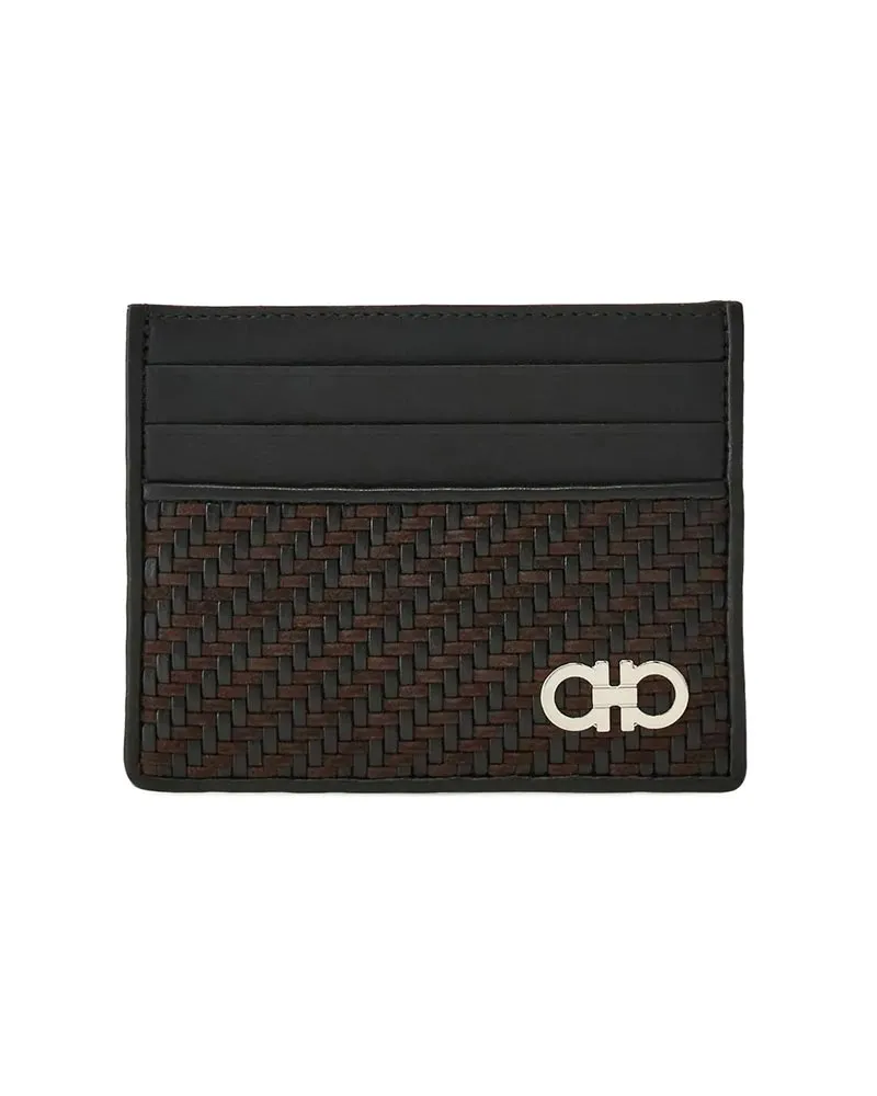 Ferragamo Portemonnaie - Schwarz Schwarz