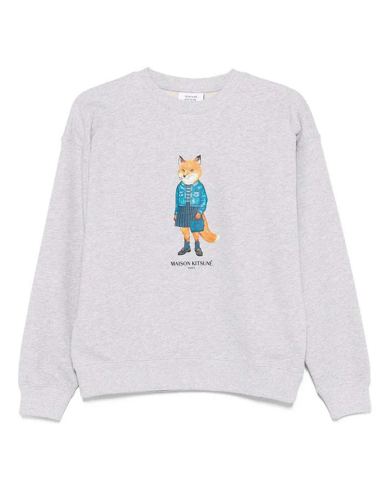 Kitsuné Sweatshirt - Grau Grau