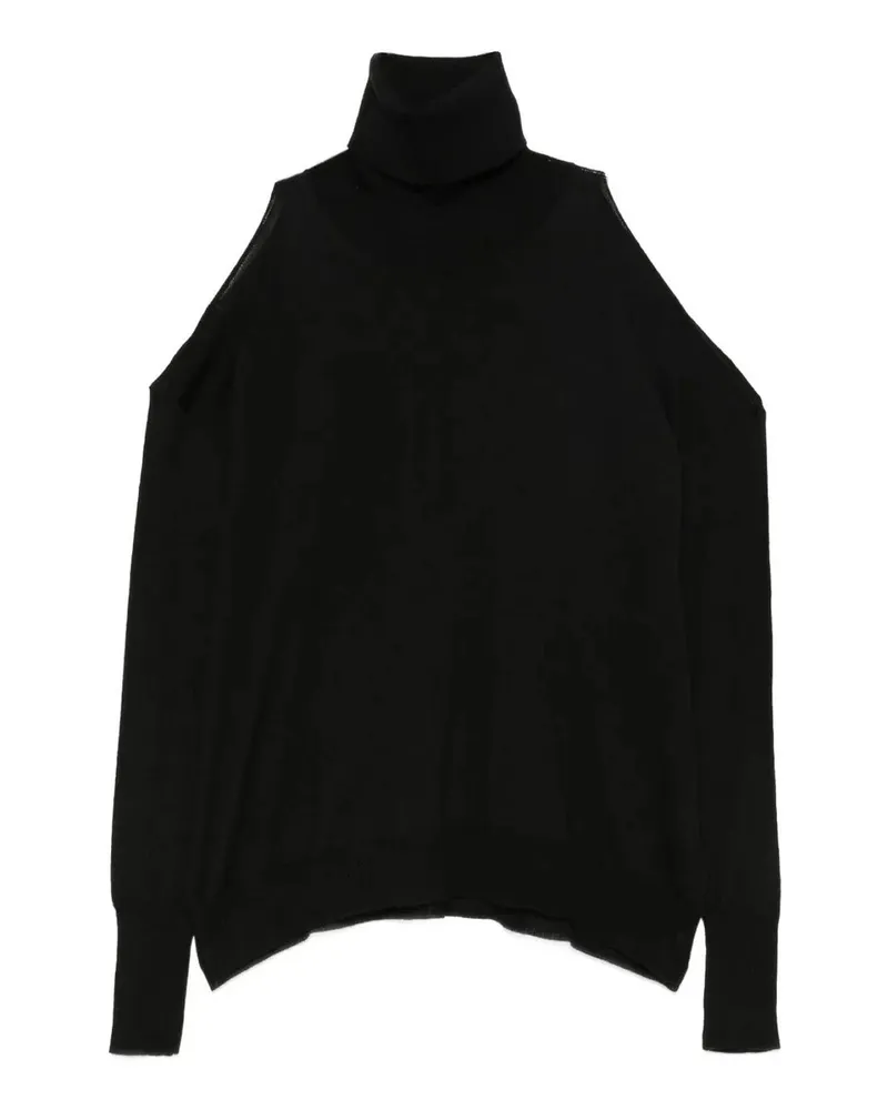 Roberto Collina Rollkragenpullover - Schwarz Schwarz