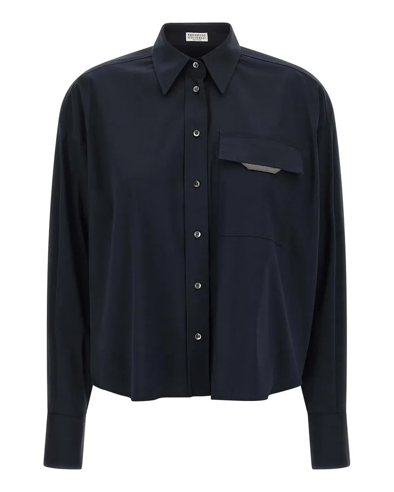 Brunello Cucinelli Schlagjeans - Blau Blau