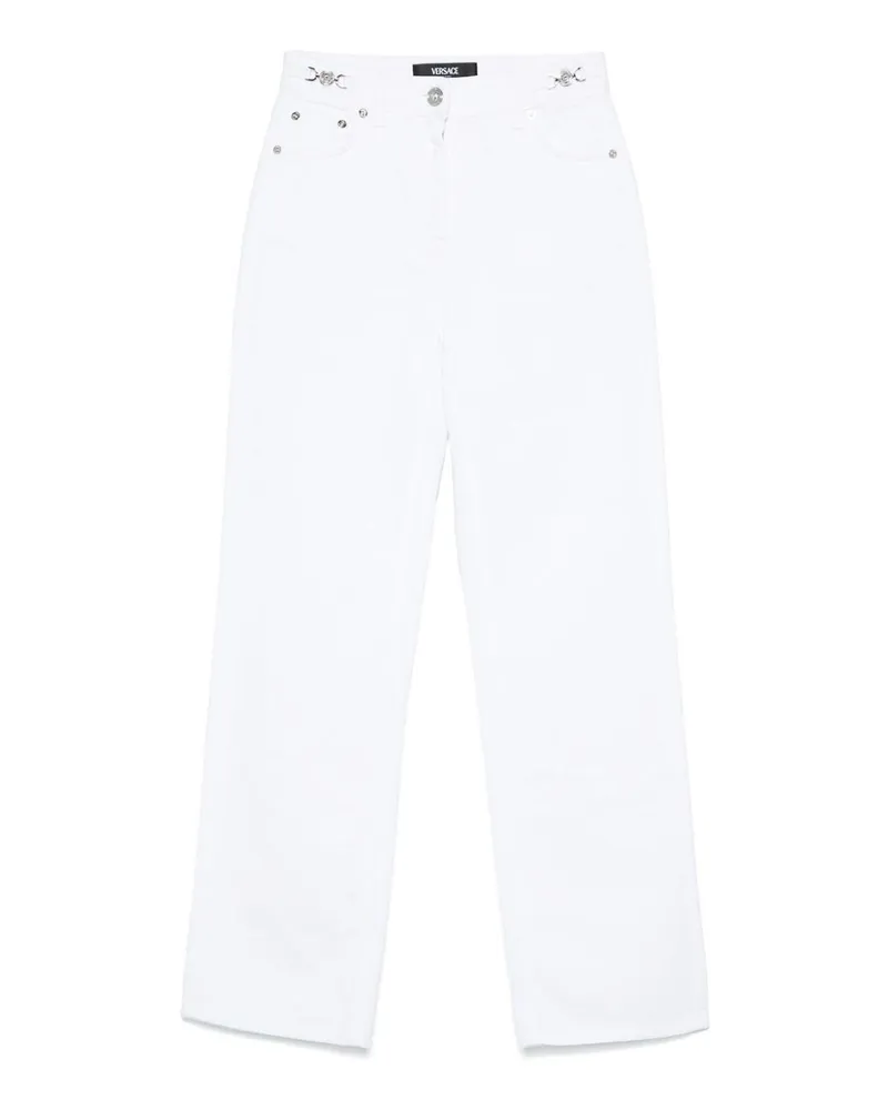 Versace Bootcut Jeans - Weiß Weiß