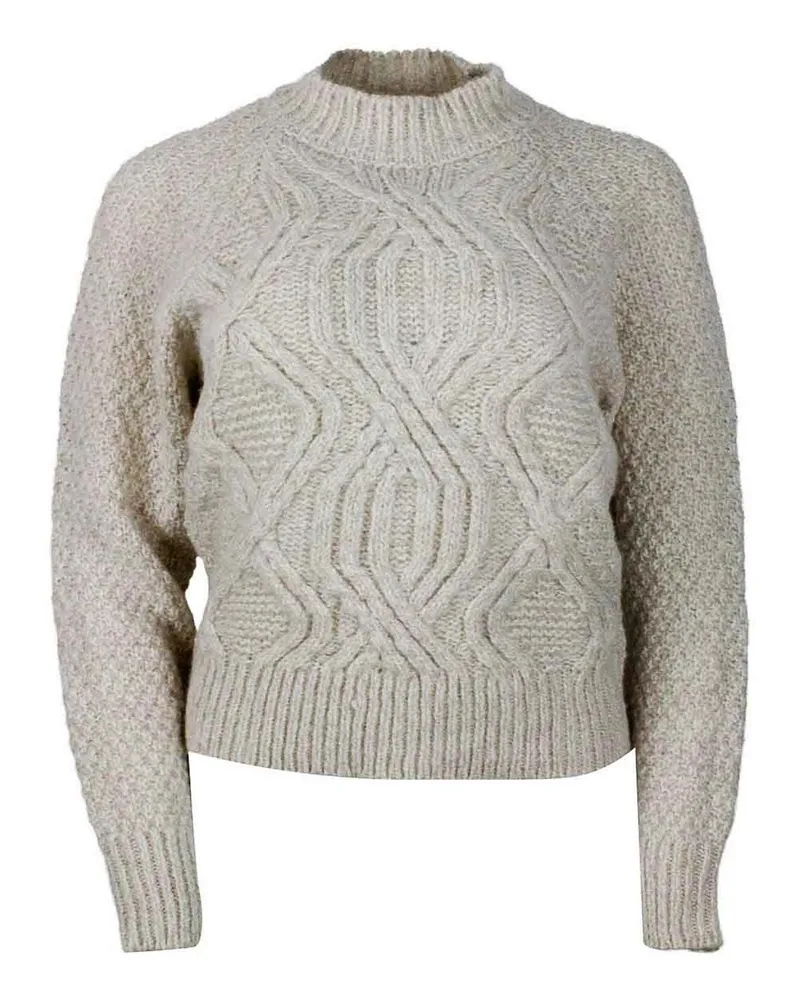 Eleventy Rundhalspullover - Beige Beige