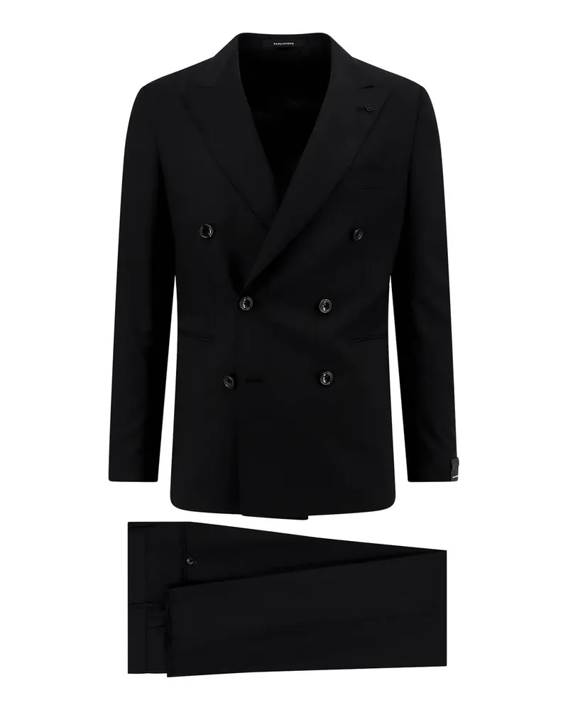 Tagliatore Eleganter Anzug - Schwarz Schwarz