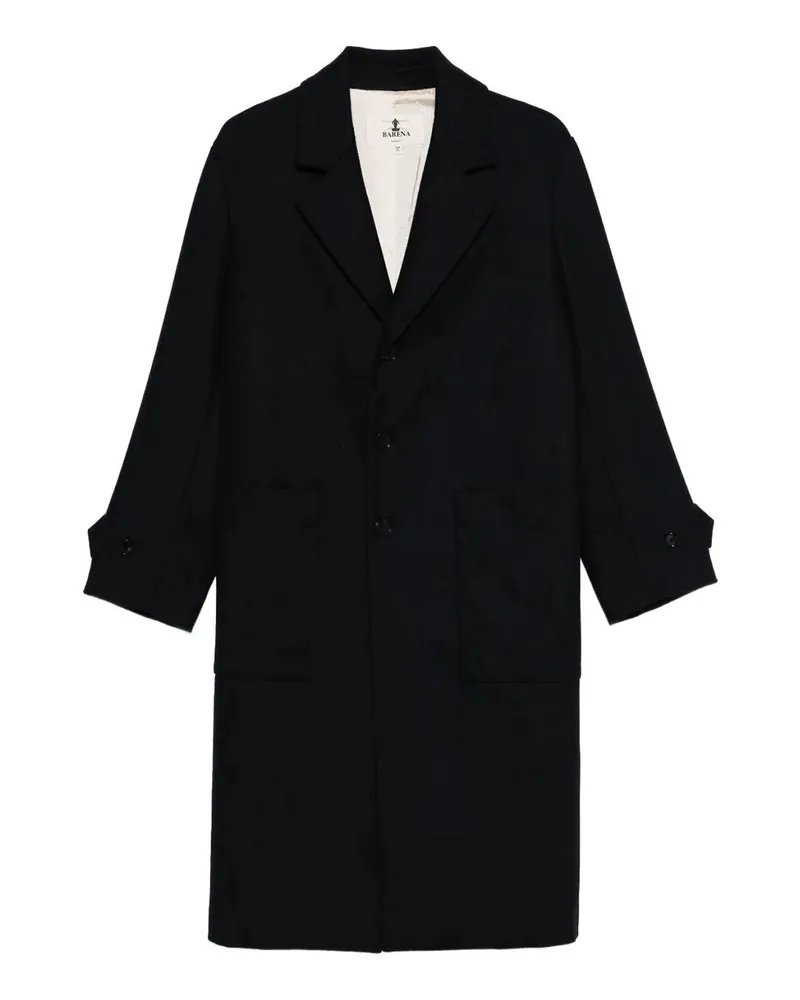 BARENA Knielanger Mantel - Dunkelblau Dunkelblau