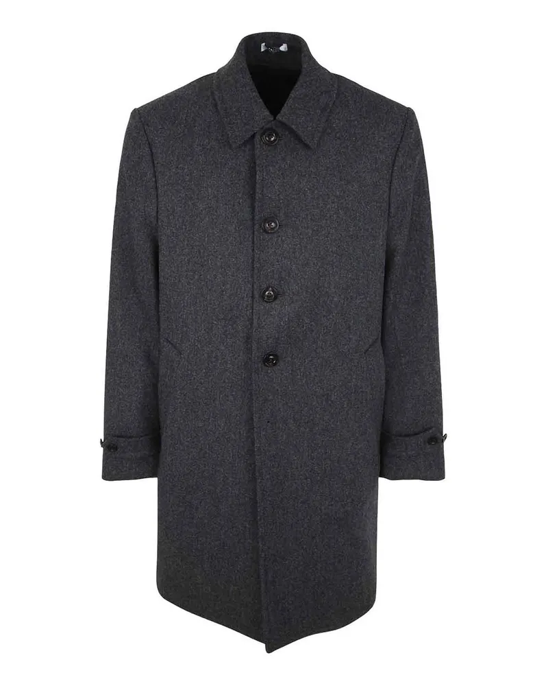 Boglioli Kurzer Mantel - Grau Grau