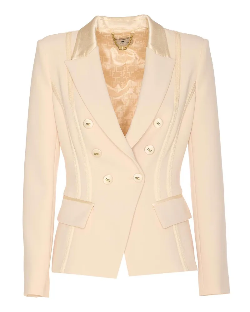 Elisabetta Franchi Blazer - Weiß Weiß