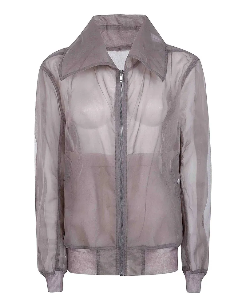 Rick Owens Bomberjacke - Grau Grau