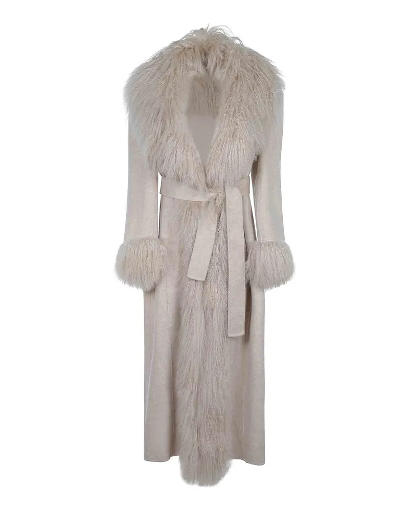 Giuseppe di Morabito Knielanger Mantel - Beige Beige