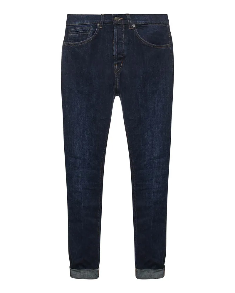 Dondup Straight Leg Jeans - Blau Blau